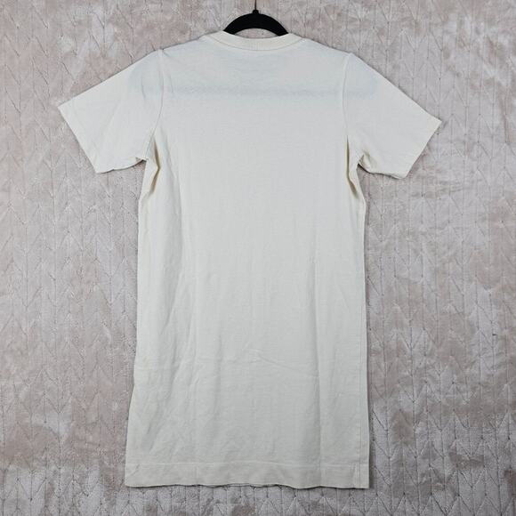 Everlane Weekend Tee Dress XXS Canvas Cotton Shirt Classic Minimal Staple Preppy - Picture 4 of 6